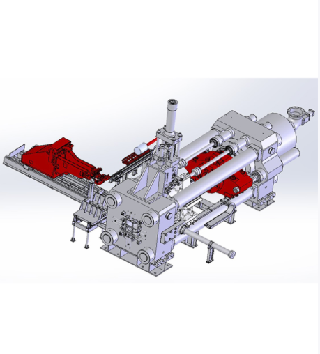  铝型材挤压机YPL6000 SINGLE ACTION DIRECT EXTRUSION PRESS