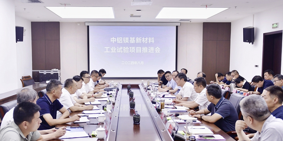 中铝镁基新材料工业试验项目推进会召开