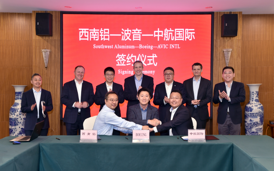 西南铝将为波音787供货