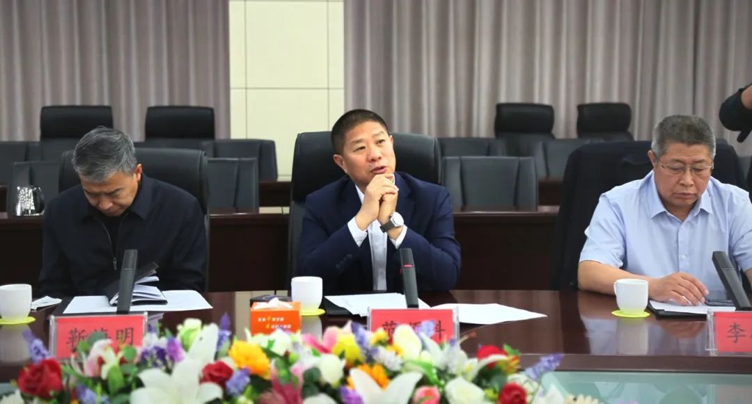 范顺科理事长到临朐铝加工产业集群和华建铝业调研