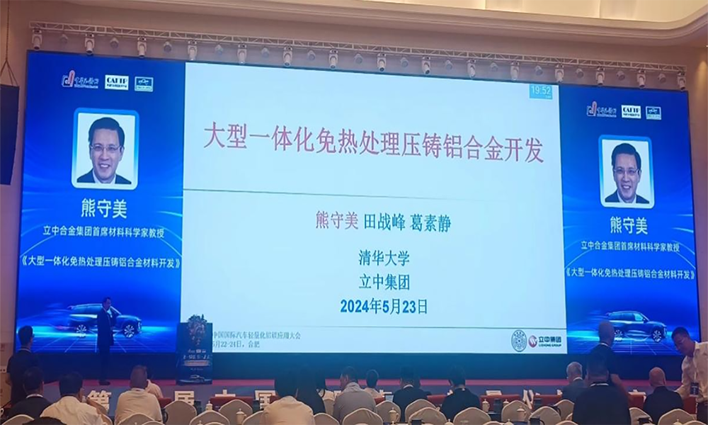 立中集团出席第三届中国国际汽车轻量化铝镁应用大会