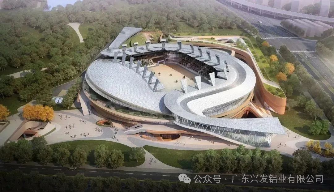 国内首座国际顶级永久性马术比赛场馆”上海久事国际马术中心“选用兴发铝业产品