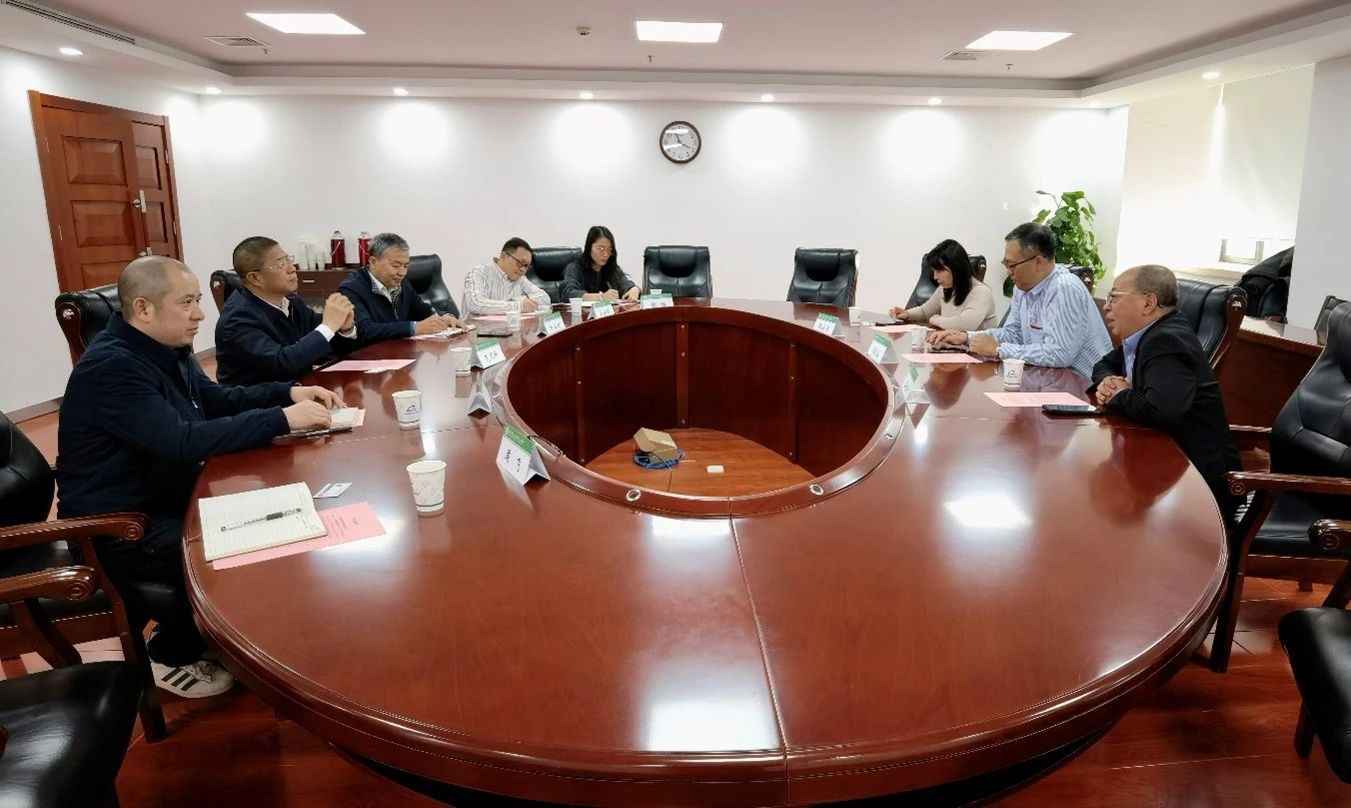 范顺科理事长会见齐力澳美董事总经理林廷鑑一行