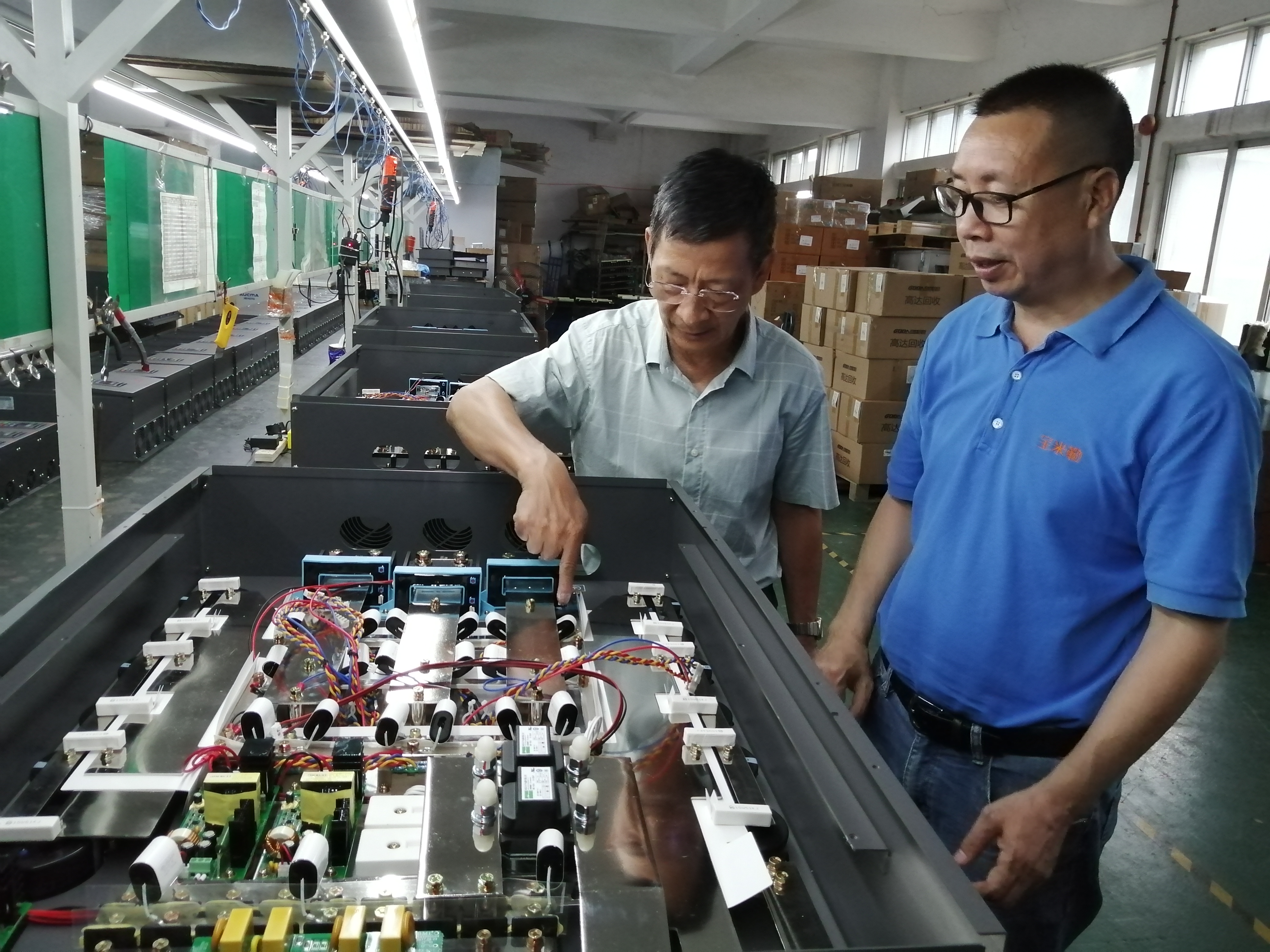 广东（南海）铝加工产业联盟一行走访广州市宝米勒电气技术有限公司