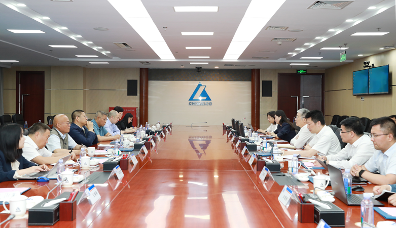 范顺科一行到中国铝业集团有限公司调研