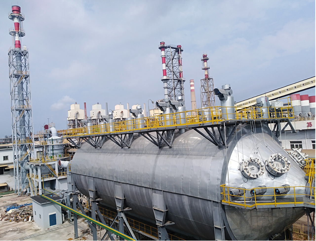 中国重型院动态丨湖北金盛兰脱磷炉干法除尘系统顺利投产