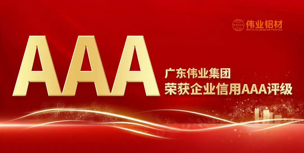 伟业集团获评企业信用AAA级，高信用为高质量发展“铆足底气”