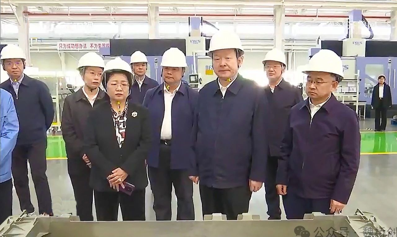 山东省委副书记、省长周乃翔到魏桥创业集团宏灿材料科技有限公司调研