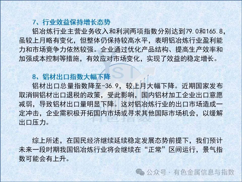 中国铝冶炼产业月度景气指数报告（2025年3月）