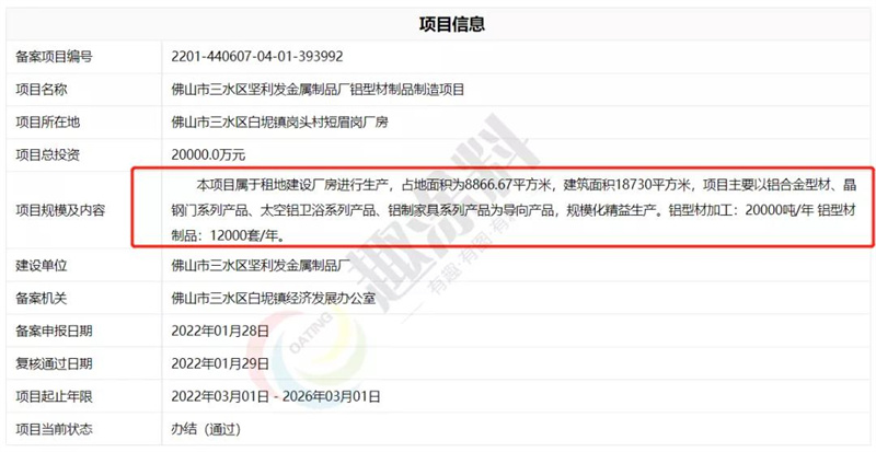 虎年伊始，超40家国内铝型材企业陆续启动新建计划！