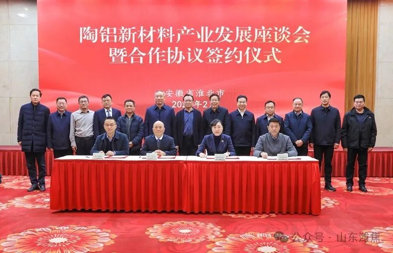 陶铝新材料产业发展座谈会暨合作协议签约仪式举行